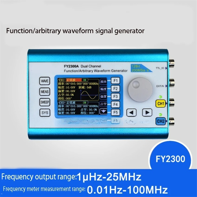 FY2300 Dual Channel DDS Functi - Function Arbitrary Waveform Generator ulasan dan harga