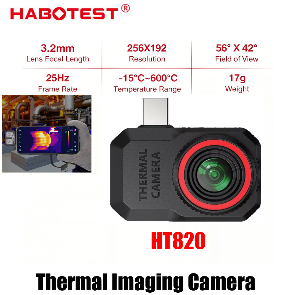 2026 New HABOTEST HT820 Phone  - Thermal Imaging Camera Pcb Repair ulasan dan harga