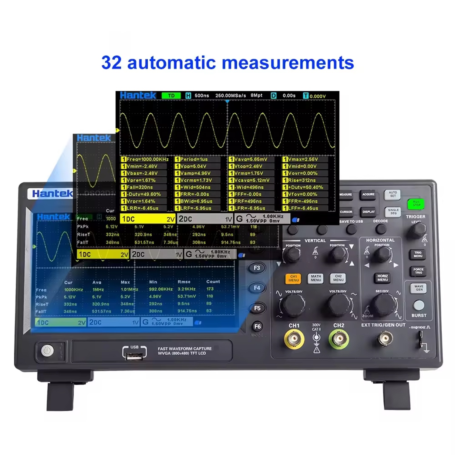 DSO2C10 DSO2C15 DSO2C10 2 Chan - Digital Storage Oscilloscope 100Mhz ulasan dan harga