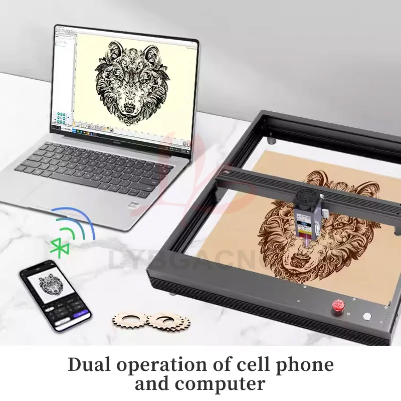 LY 4040 10W/20W Desktop Frame  - Mini Laser Engraver Cnc Router ulasan dan harga