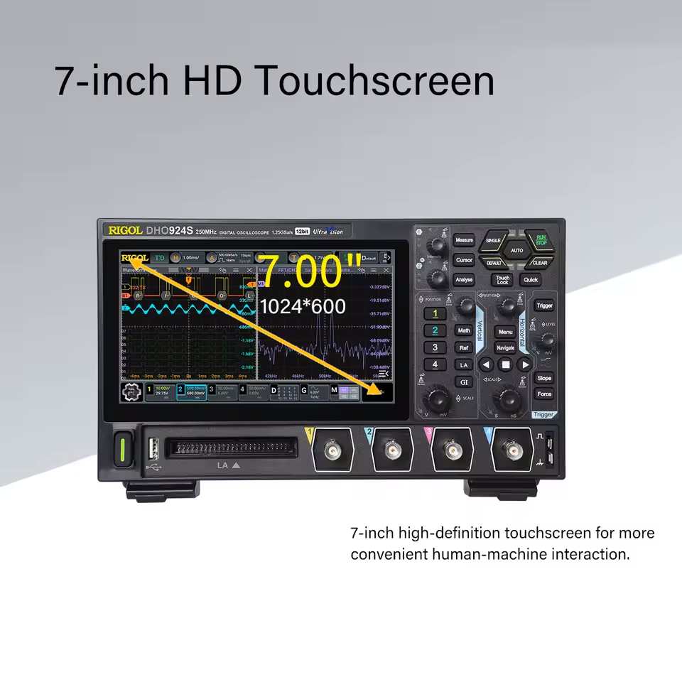 RIGOL DHO900 Series Oscillosco - Signal Generator Spectrum Analyzer ulasan dan harga