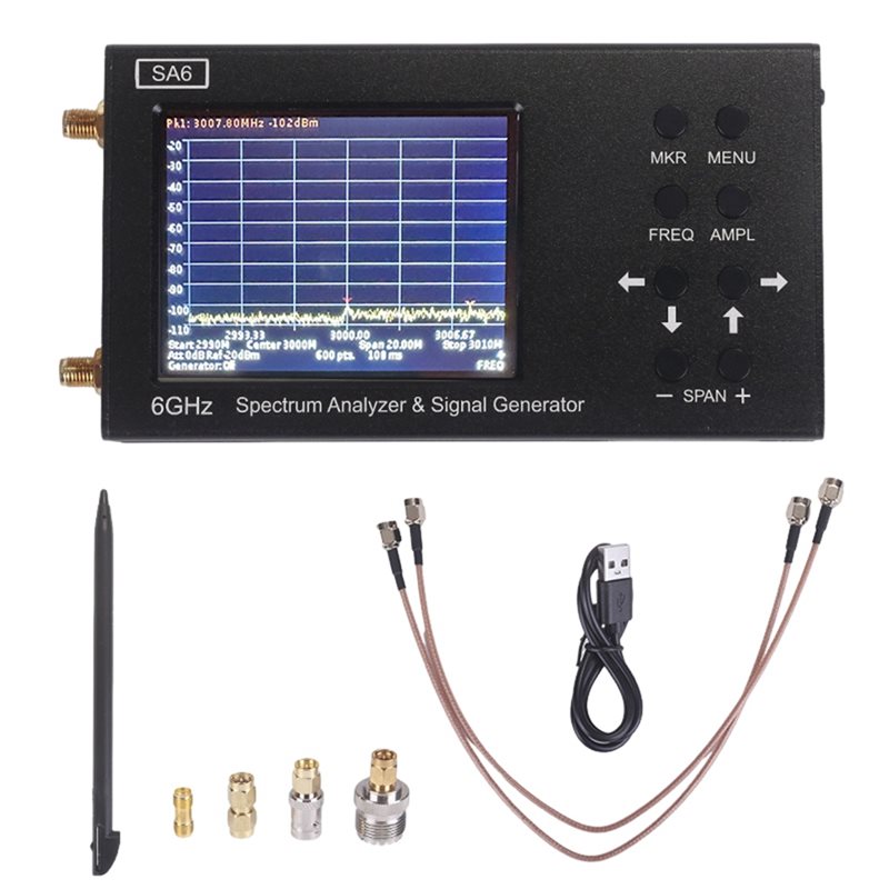 B23B SA6 Handheld Spectrum Ana - Signal Generator Spectrum Analyzer ulasan dan harga