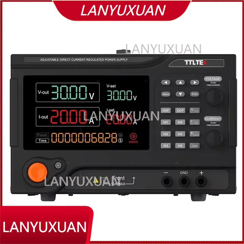 TTLTES Adjustable 60V DC Progr - Programmable Dc Power Supply 30V 10A ulasan dan harga