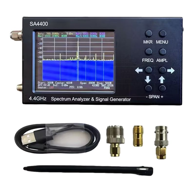 AT05-New 4.4Ghz SA4400 Spectru - Signal Generator Spectrum Analyzer ulasan dan harga